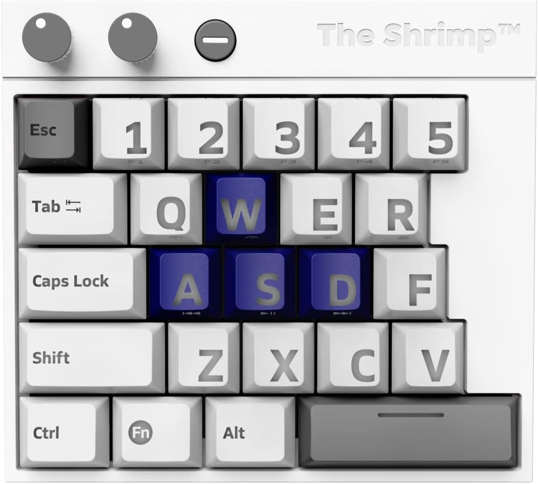 THE SHRIMP MICRO MODEL 1 (VITELLO) Mechanical Gaming Keyboard THE SHRIMP MICRO MODEL 1 (VITELLO) Mechanical Gaming Keyboard